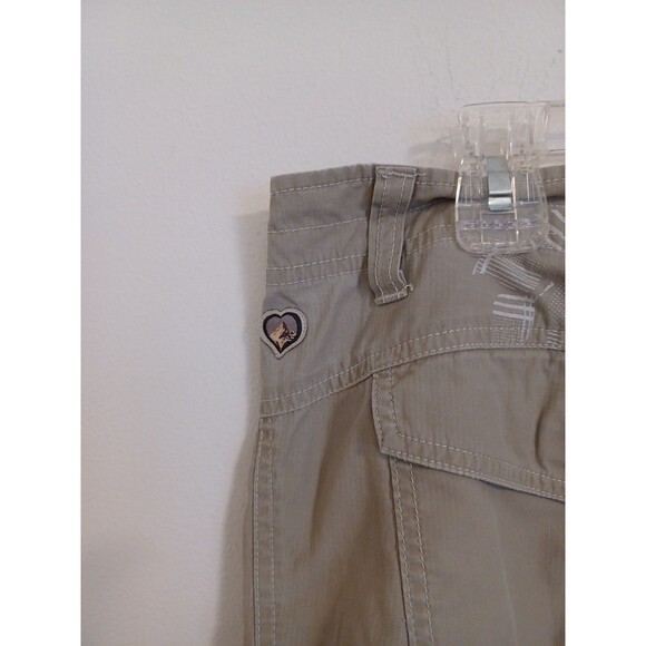 Kuhl Dry Stretch Capri Pants Womens 14 Khaki Tan Hiking Outdoor Active Stretch - Picture 5 of 10
